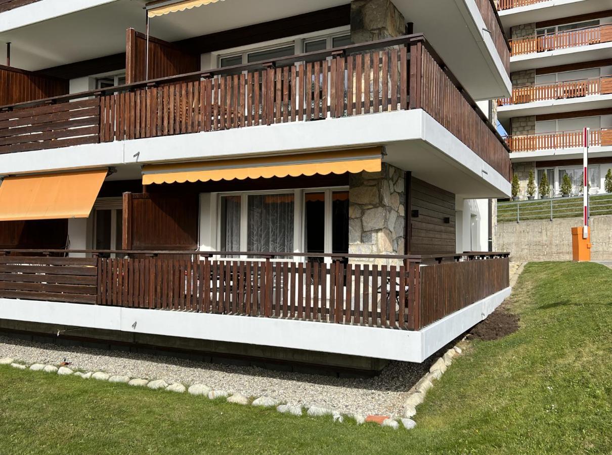 Bel Appartement 3 Pieces Au Pied Des Pistes De Ski كرانز مونتانا المظهر الخارجي الصورة