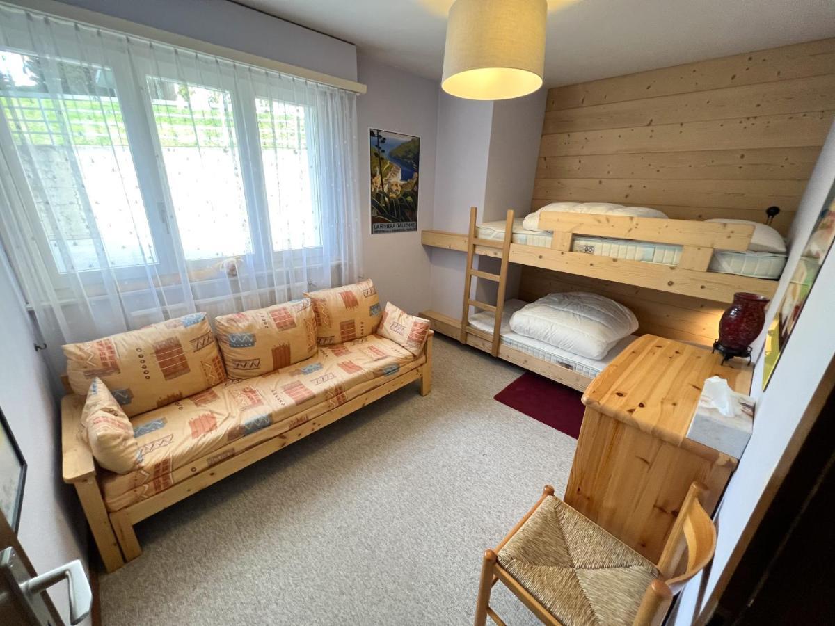 Bel Appartement 3 Pieces Au Pied Des Pistes De Ski كرانز مونتانا المظهر الخارجي الصورة